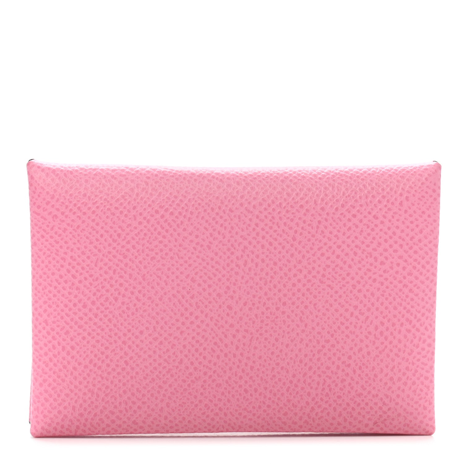 Hermes Epsom Calvi Duo Card Case Rose Confetti 1 of 8