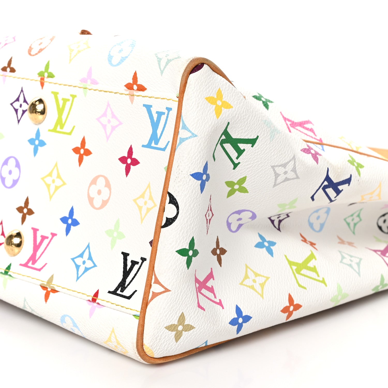 Louis Vuitton Monogram Multicolor Aurelia GM White 10 of 12