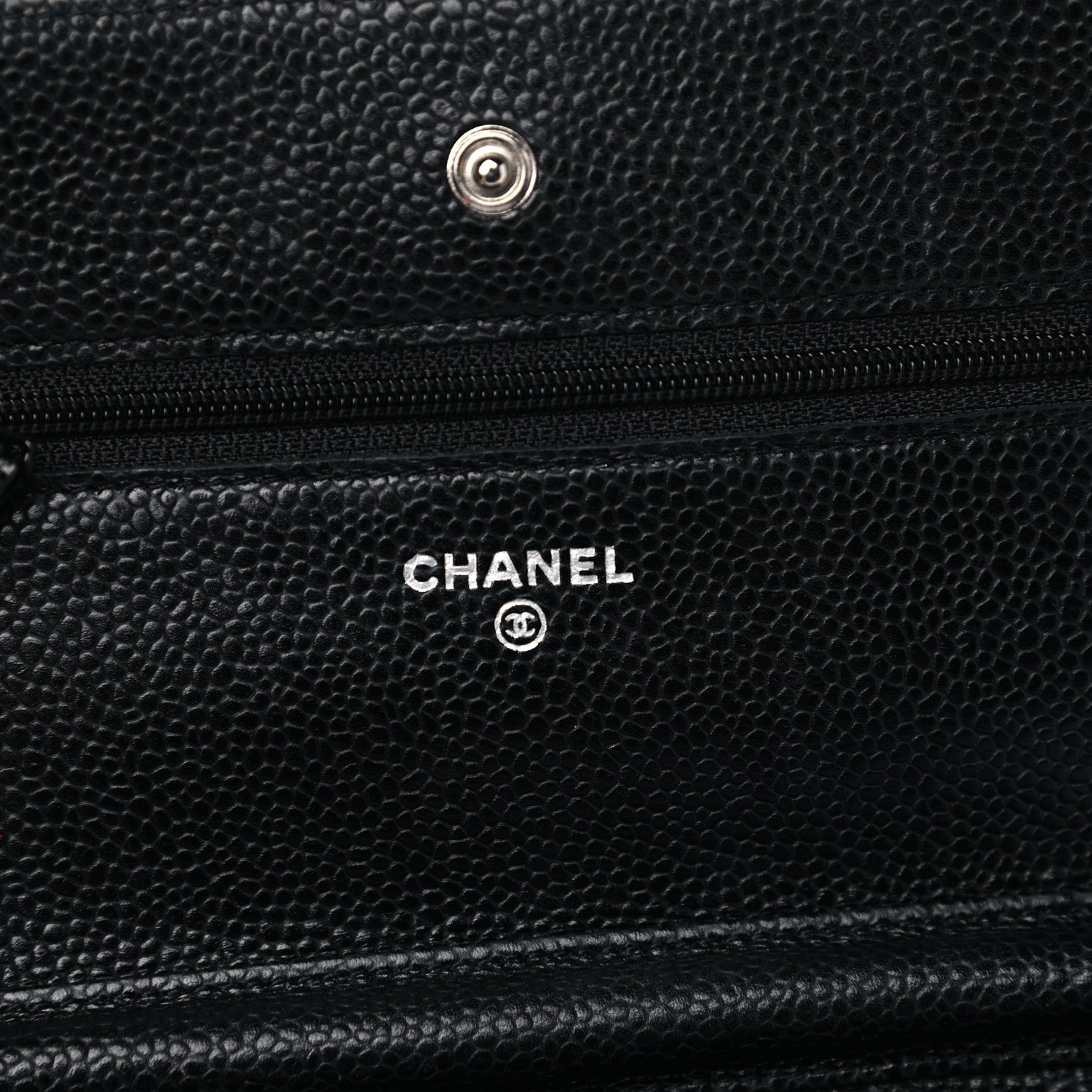 Chanel Caviar Quilted Wallet On Chain WOC Black 6 of 18