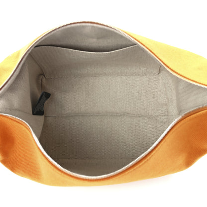 Hermes Wool Large Bride-A-Brac Pouch Coral Ocher Blue 4 of 9
