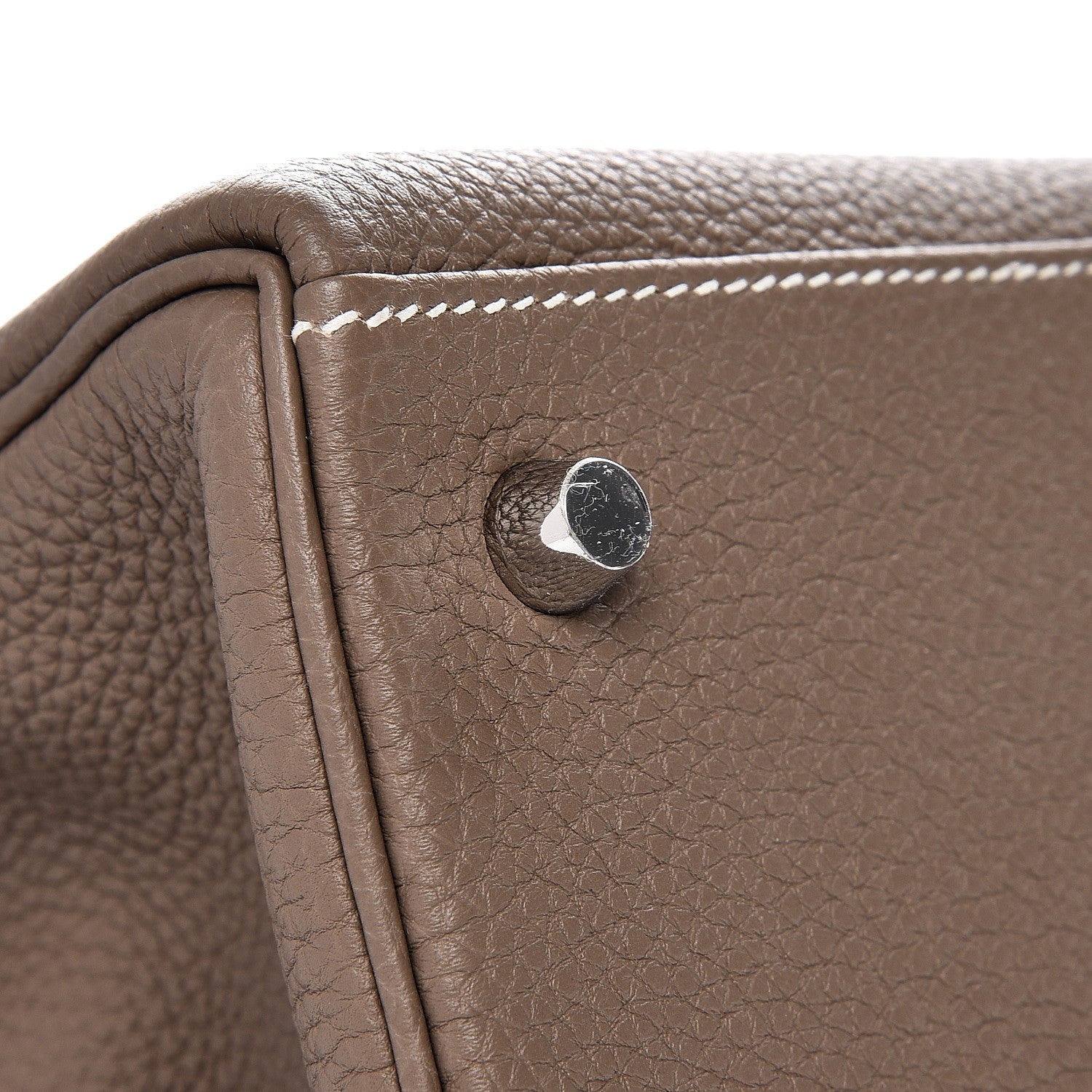 Hermes Togo Kelly Retourne 28 Etoupe 32 of 36