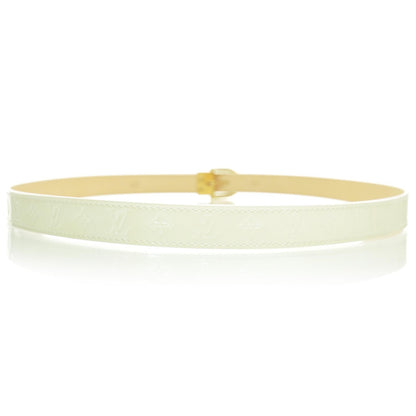 Louis Vuitton Vernis Belt 44 Perle 2 of 2