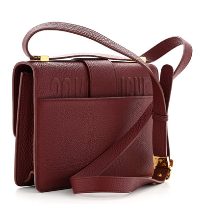 Christian Dior Grained Calfskin 30 Montaigne Flap Bag Red Brick 3 of 11