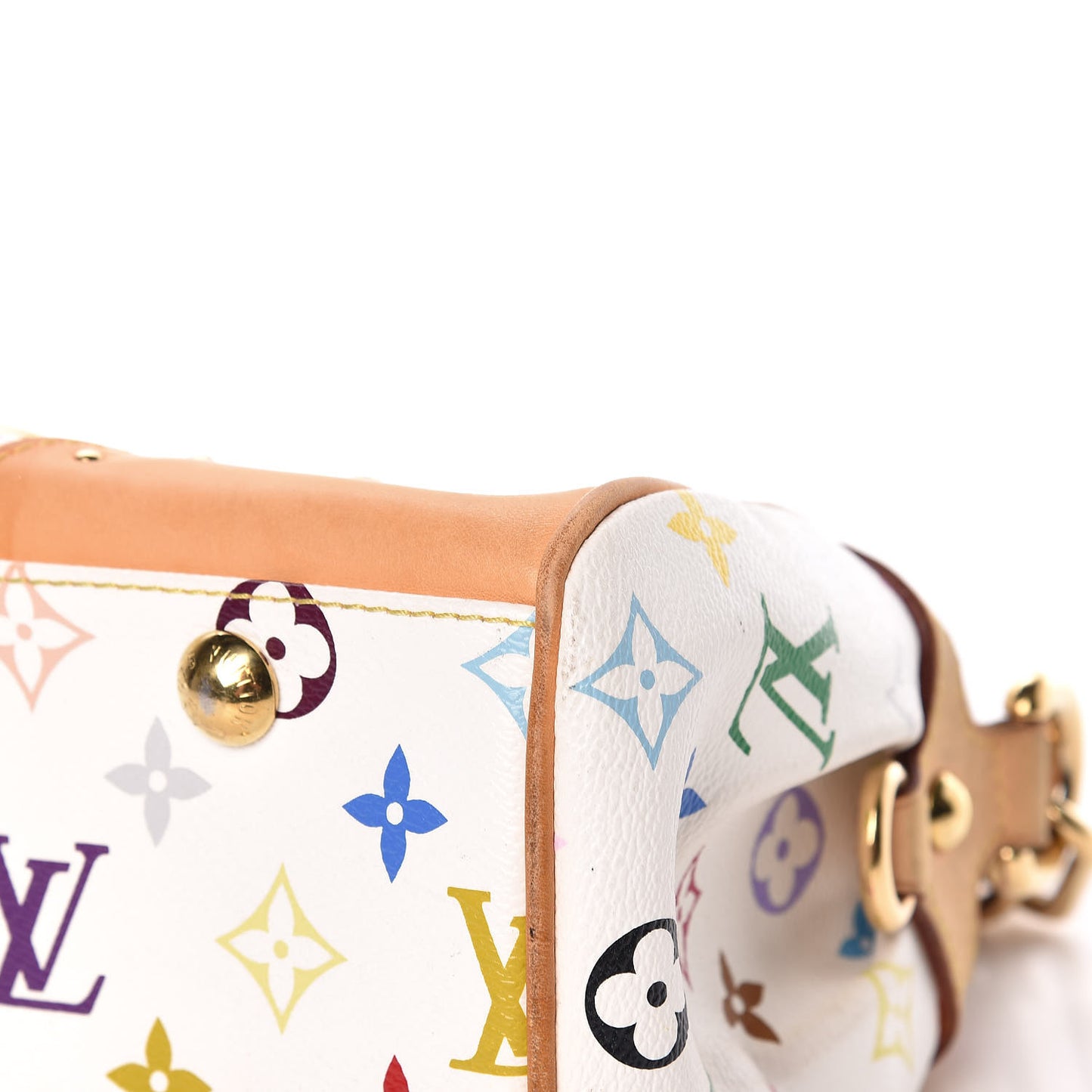 Monogram Multicolor Beverly MM White