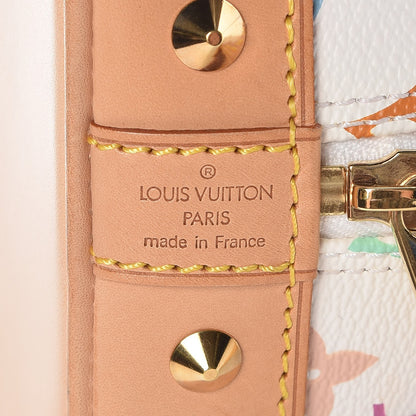 Louis Vuitton Monogram Multicolor Alma White 6 of 9