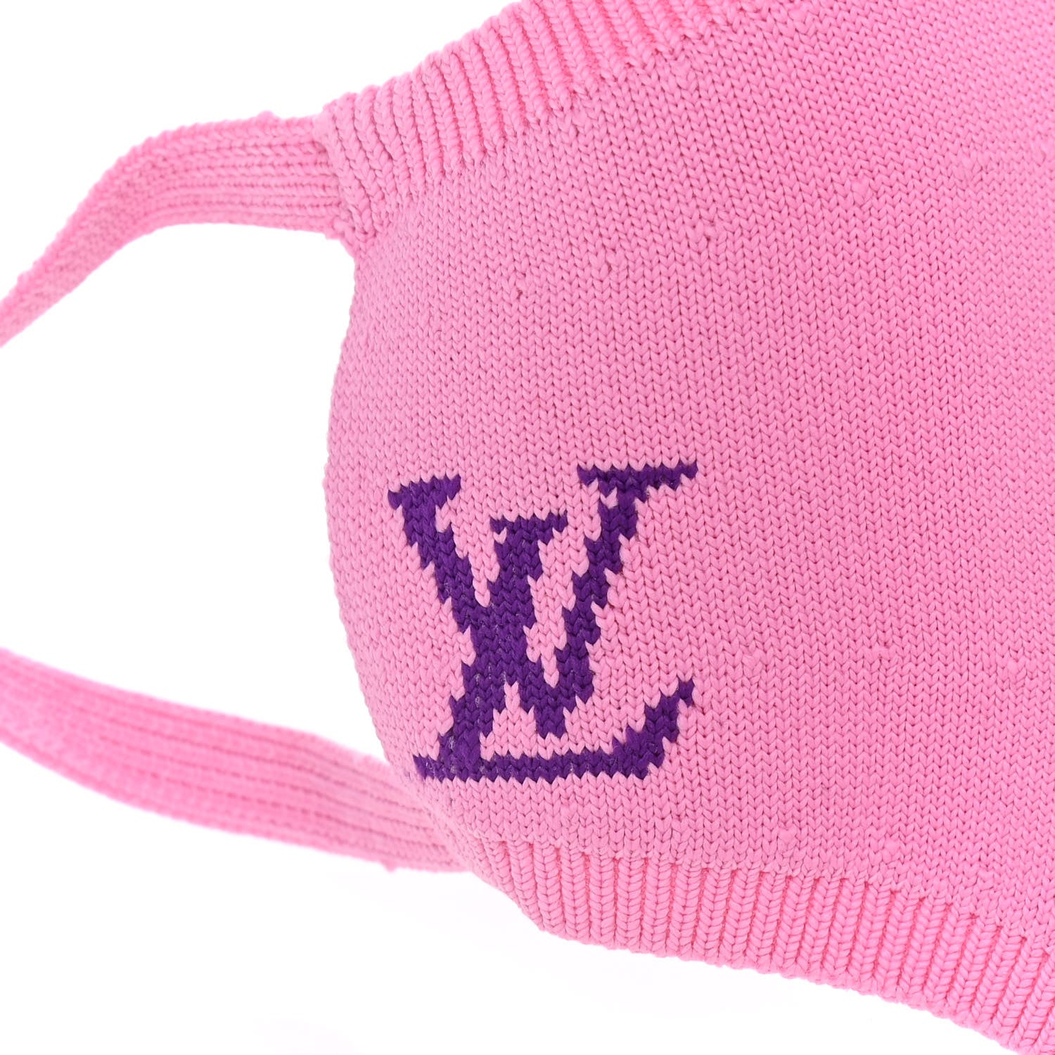 Louis Vuitton Knit Face Mask Pink 5 of 5