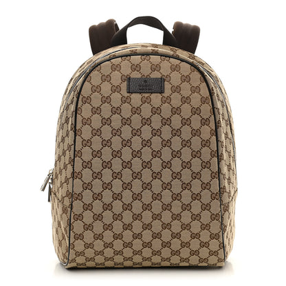 Gucci Monogram Travel Backpack Dark Brown 1 of 11
