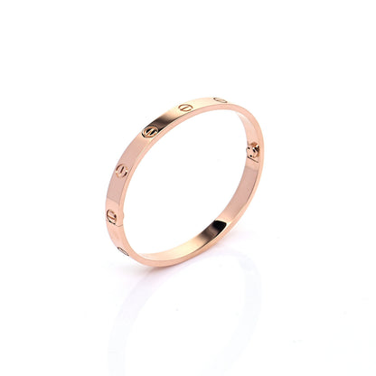 Cartier 18K Pink Gold LOVE Bracelet 17 6 of 7