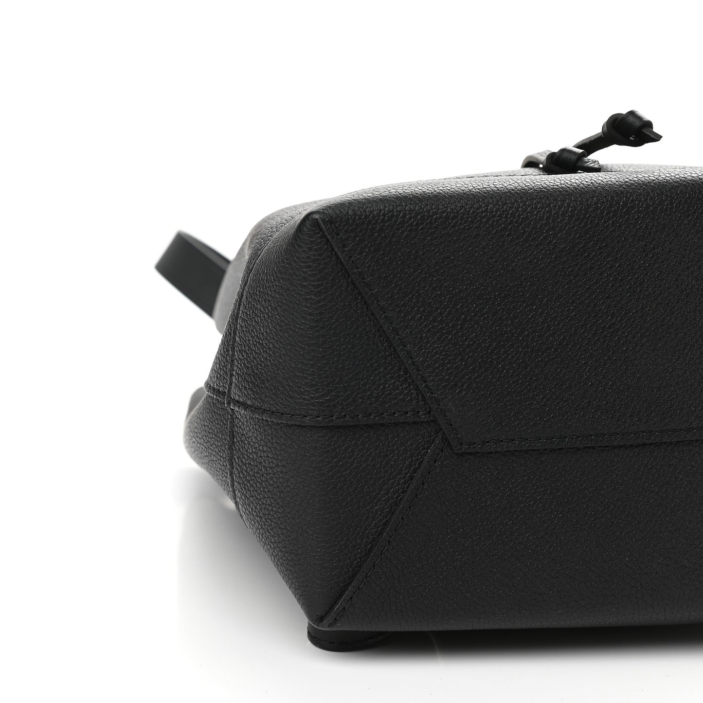 Calfskin Lockme Backpack Black