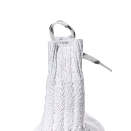 Balenciaga Knit Womens Speed Lace Up Clear Sole Sneakers 35 White 11 of 12