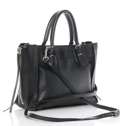 Balenciaga Calfskin Papier Mini A4 Tote Black 4 of 8