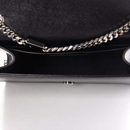 Saint Laurent Grain De Poudre Small Monogram Kate Satchel Black 5 of 10