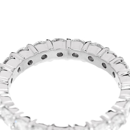 Parker & West by FASHIONPHILE Platinum Diamond 2.15ct Full Eternity Band Ring 51 5.75 7 of 8