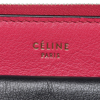 Celine Calfskin Flap Pocket Clutch Fuchsia 5 of 7