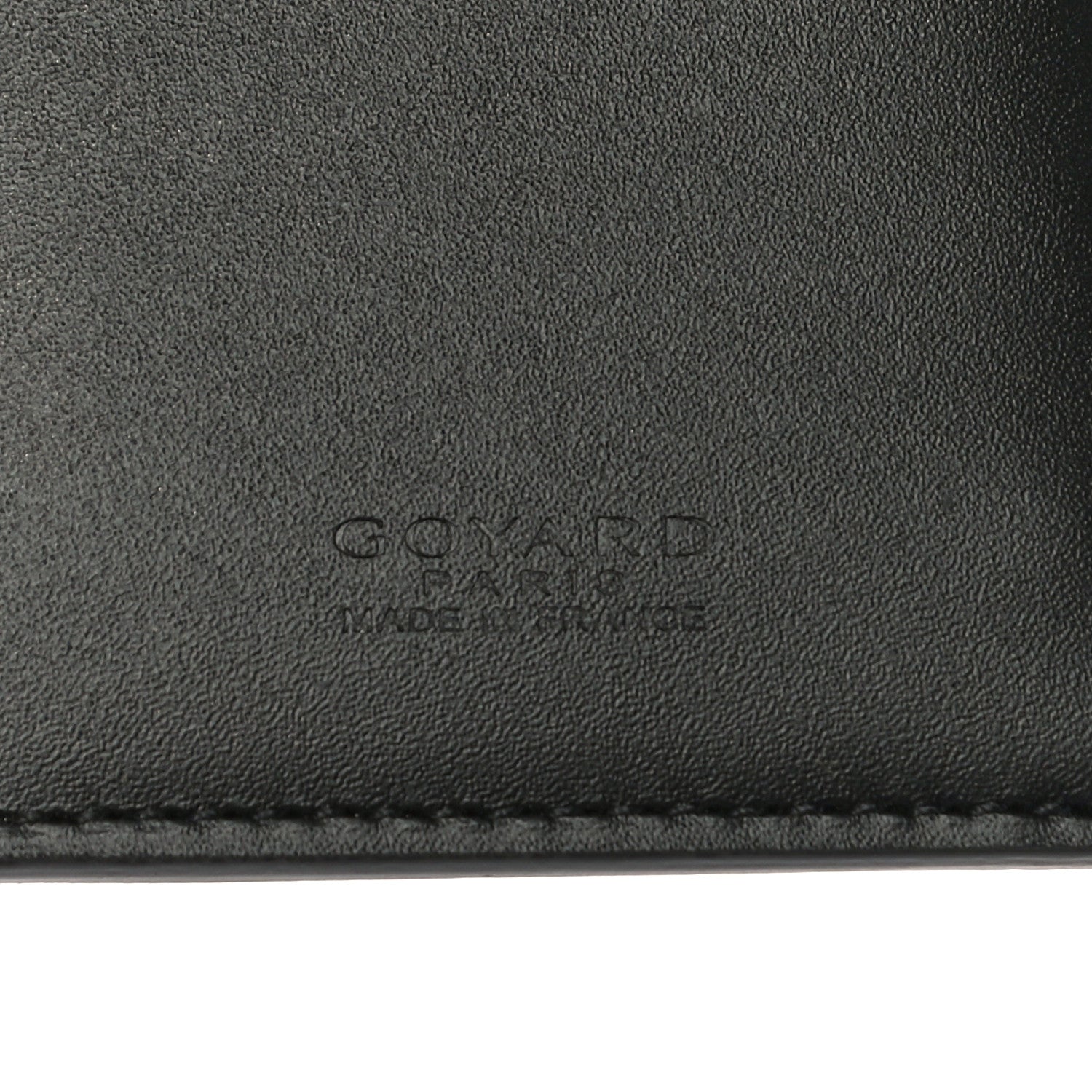 Goyard Goyardine Long Bi-Fold Wallet Black 6 of 10