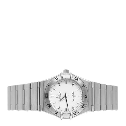 Omega Stainless Steel 25mm Constellation Quartz Watch White 1572.30 2 of 4
