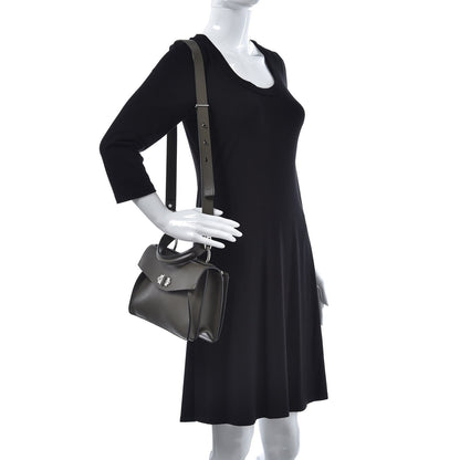 Proenza Schouler Calfskin Small Hava Top Handle Bag Cypress 2 of 6