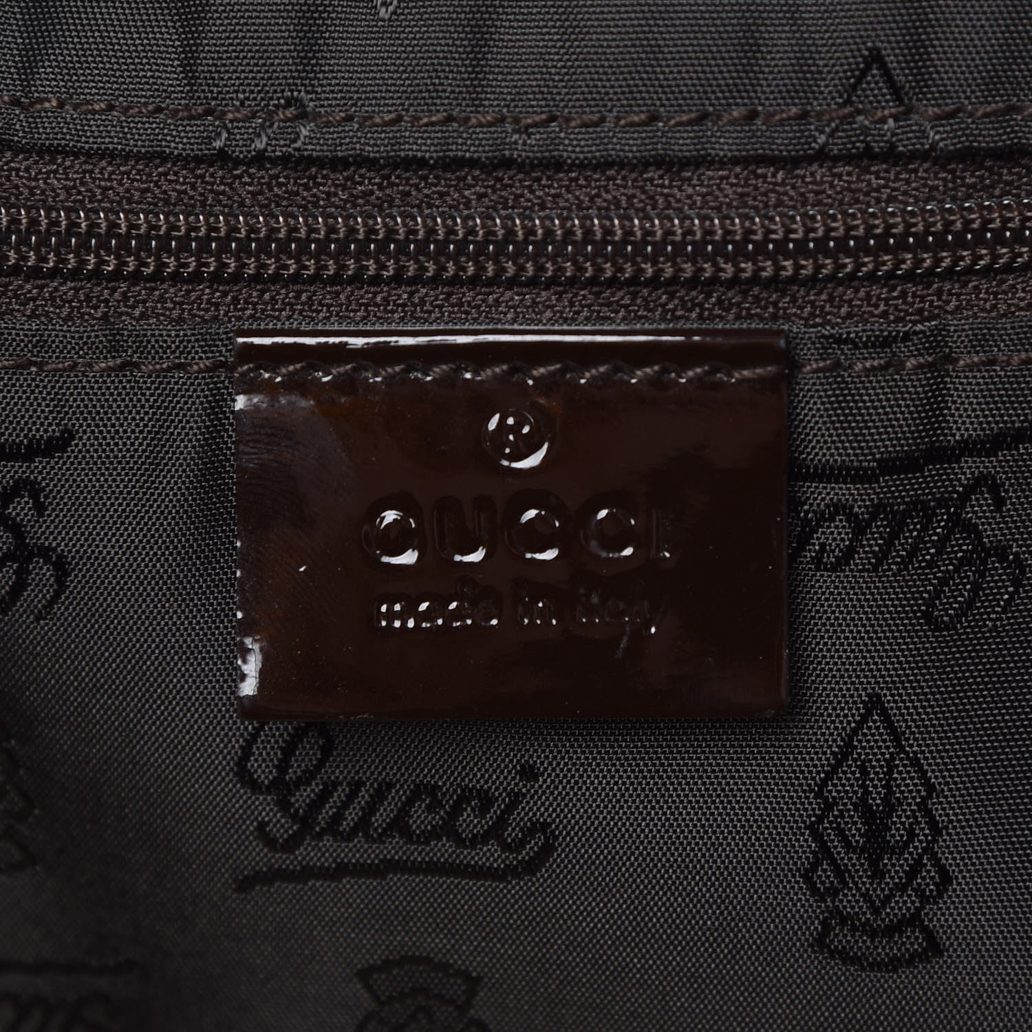 Gucci Monogram Web Large Jolie Tote Brown 6 of 7