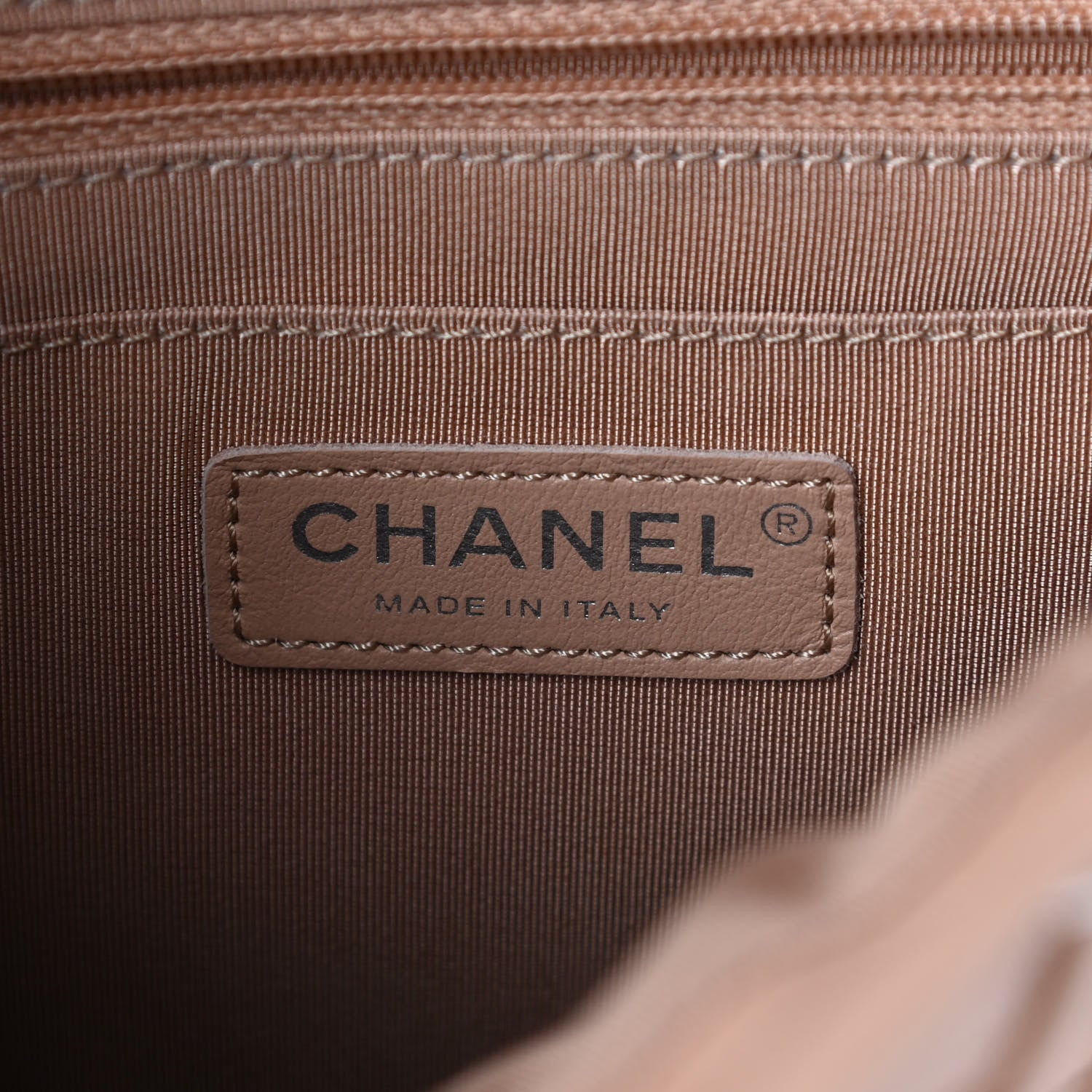 Chanel Calfskin Chevron Quilted Small Urban Spirit Backpack Beige 6 of 10