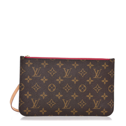 Louis Vuitton Monogram Neverfull MM GM Pochette Pivoine 1 of 8