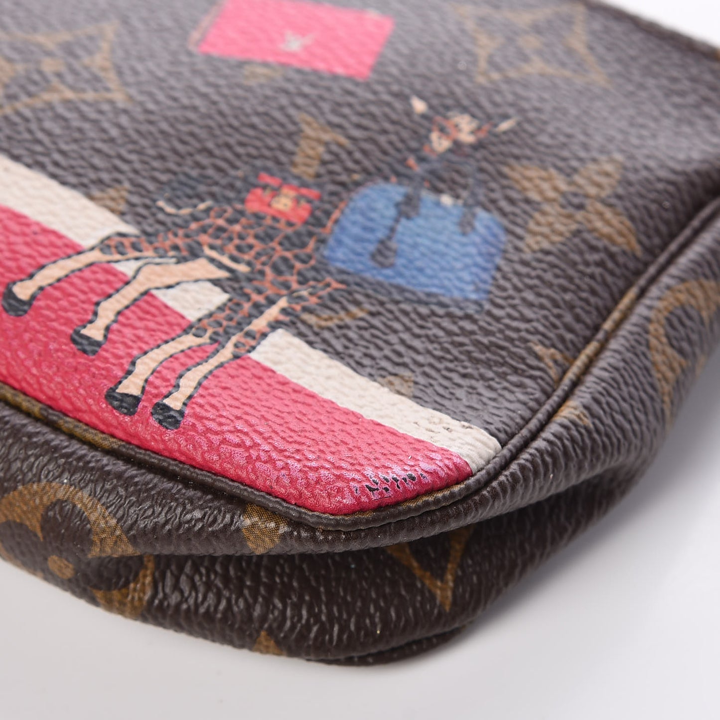 Monogram 2017 Christmas Animation Mini Pochette Accessories