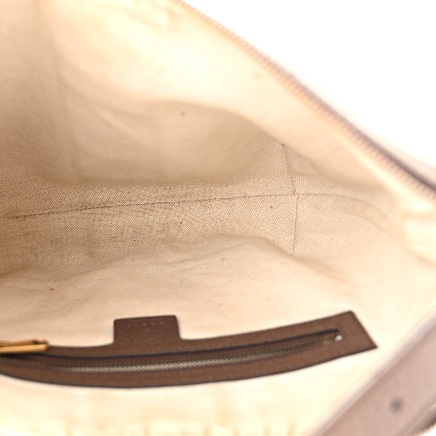 Gucci GG Supreme Monogram Web Small Ophidia Half Moon Hobo Brown 5 of 13