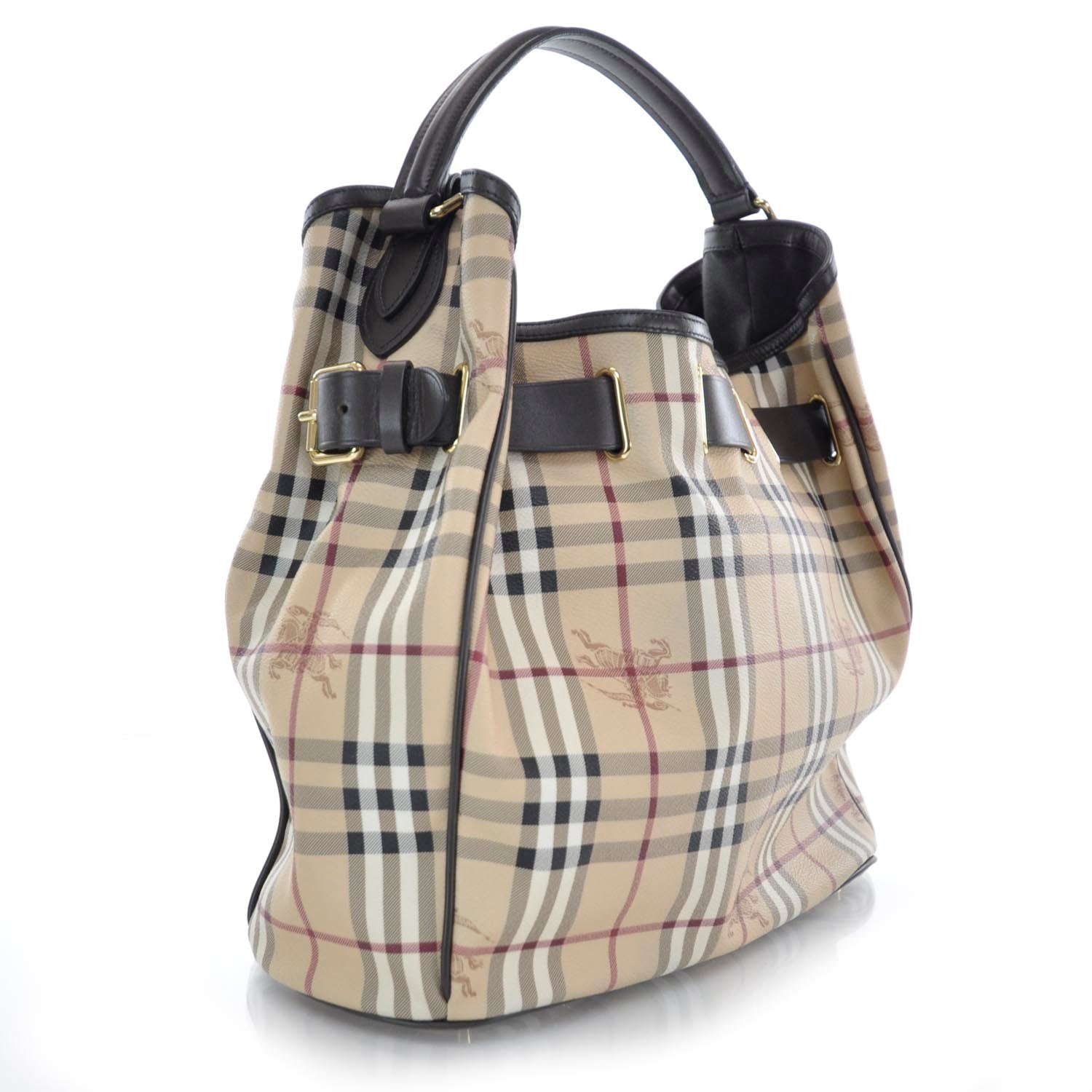 Burberry Haymarket Check Walden Hobo 3 of 8