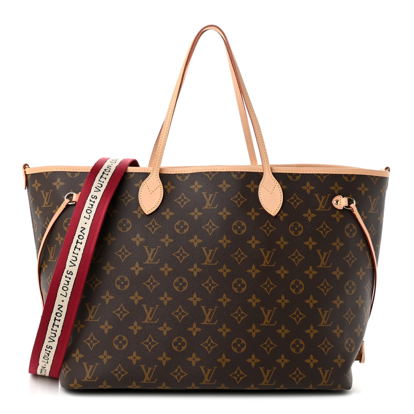 Monogram LV Travels With Grace Coddington Inside Out Neverfull Bandouliere GM