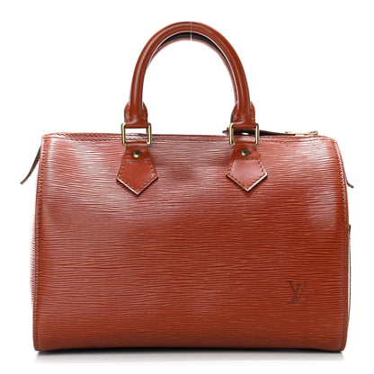 Louis Vuitton Epi Speedy 25 Kenyan Fawn 1 of 15