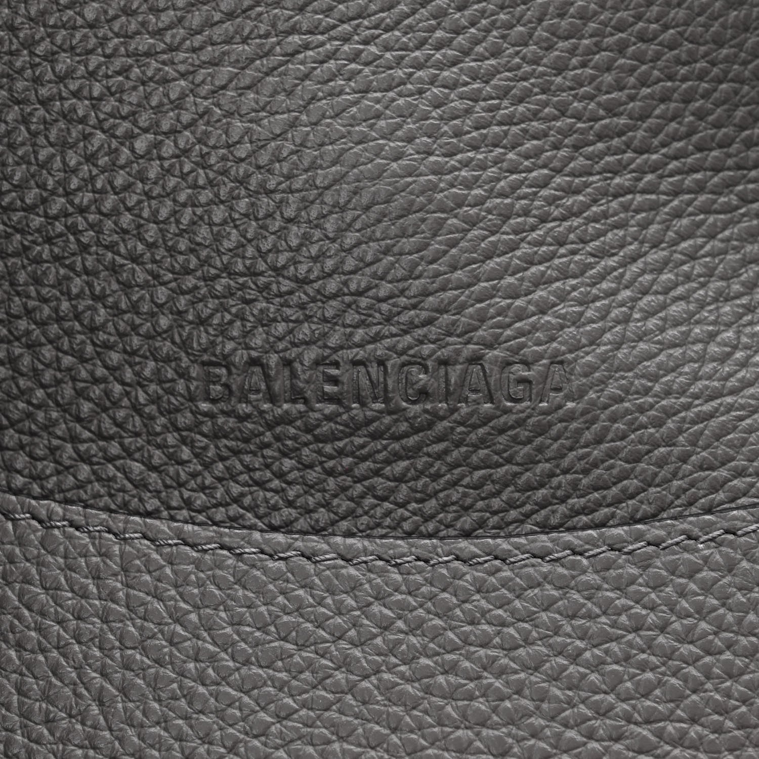 Balenciaga Grained Calfskin Neo Classic Silver Hardware Medium City Dark Grey 6 of 10
