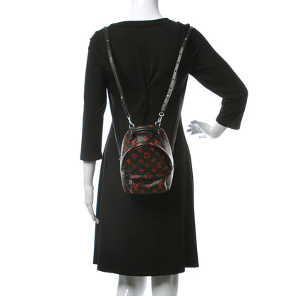 Louis Vuitton Monogram Infrarouge Palm Springs Backpack Mini 2 of 11
