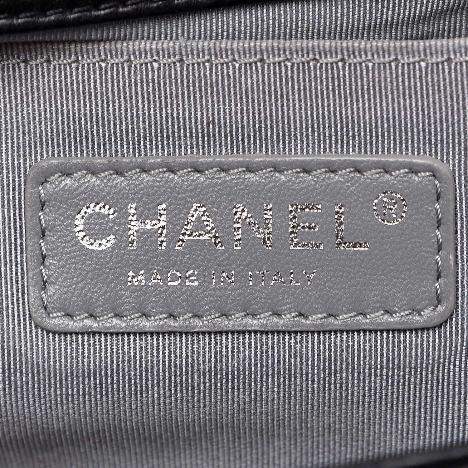 Chanel Calfskin Double Stitch Medium Boy Flap Black 6 of 15