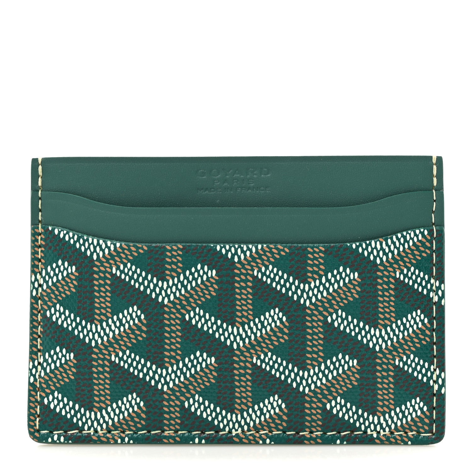 Goyard Goyardine Saint Sulpice Card Holder Green 1 of 7