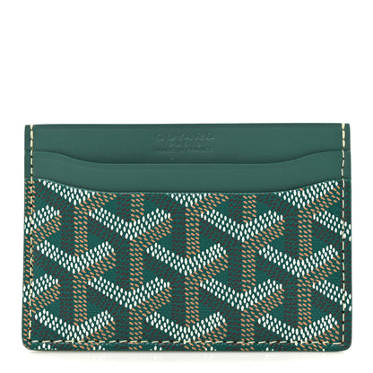 Goyard Goyardine Saint Sulpice Card Holder Green 1 of 7
