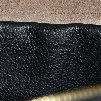 Celine Drummed Calfskin Mini Belt Bag Black 6 of 9