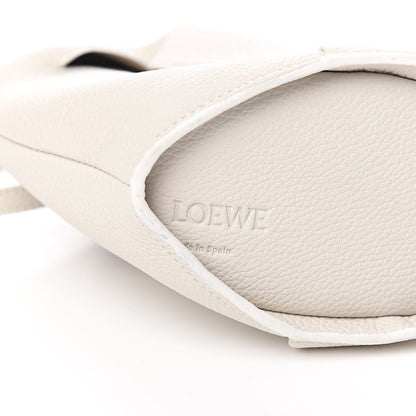 Loewe Calfskin Shearling Mini Bunny Crossbody Bag White 6 of 7
