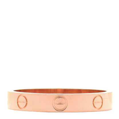 Cartier 18K Pink Gold 3.5mm LOVE Wedding Band Ring 59 8.75 1 of 4