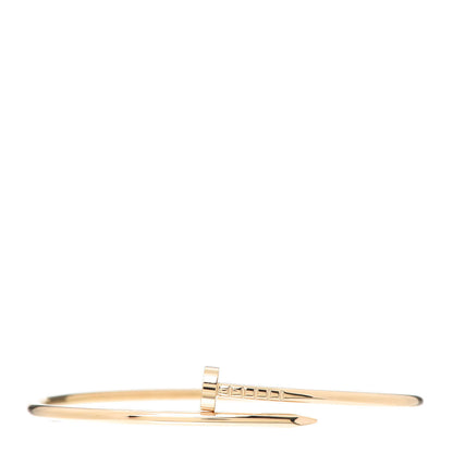 Cartier 18K Yellow Gold Small Juste Un Clou Bracelet 19 1 of 6
