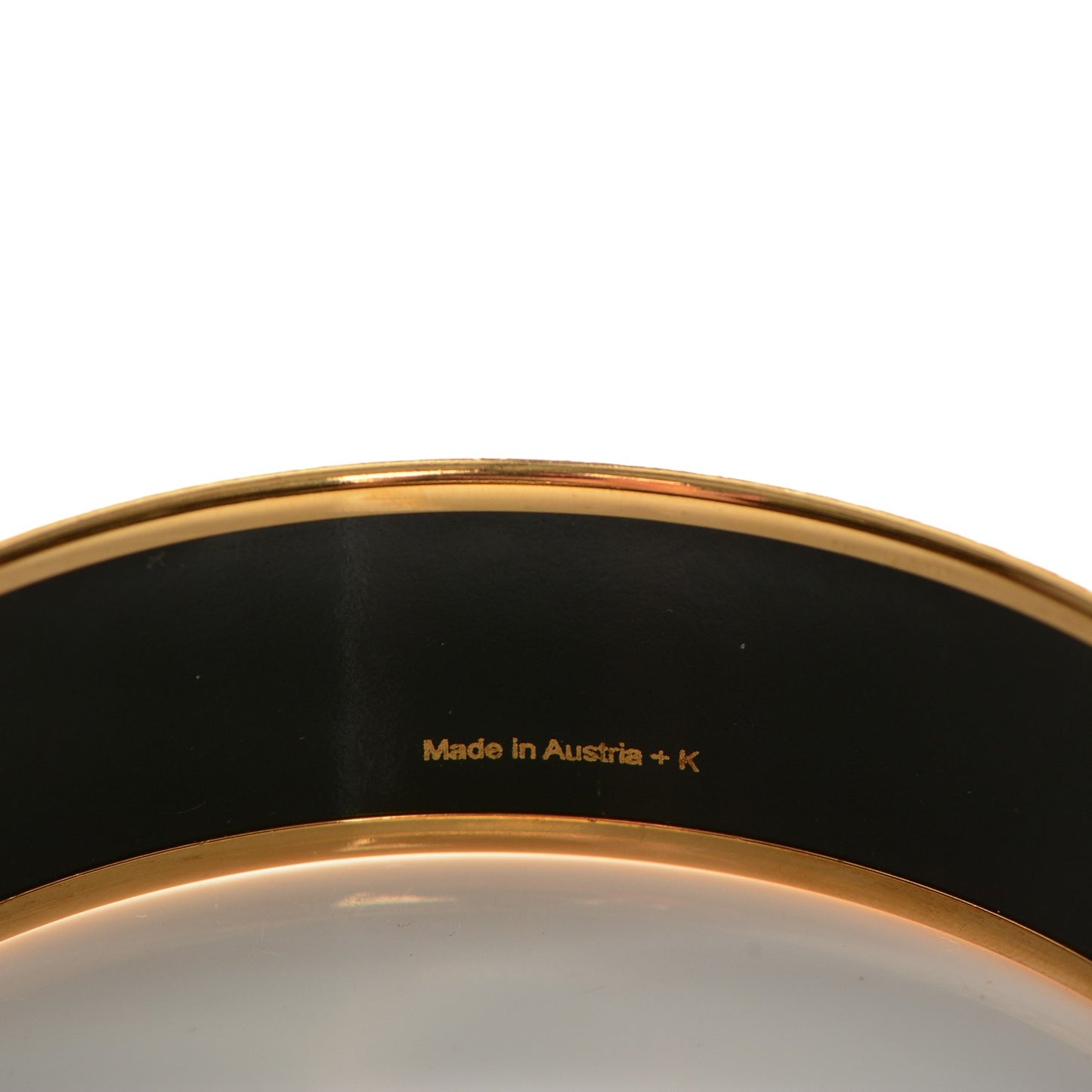 Enamel Printed De Passage a Paris Wide Bracelet 65
