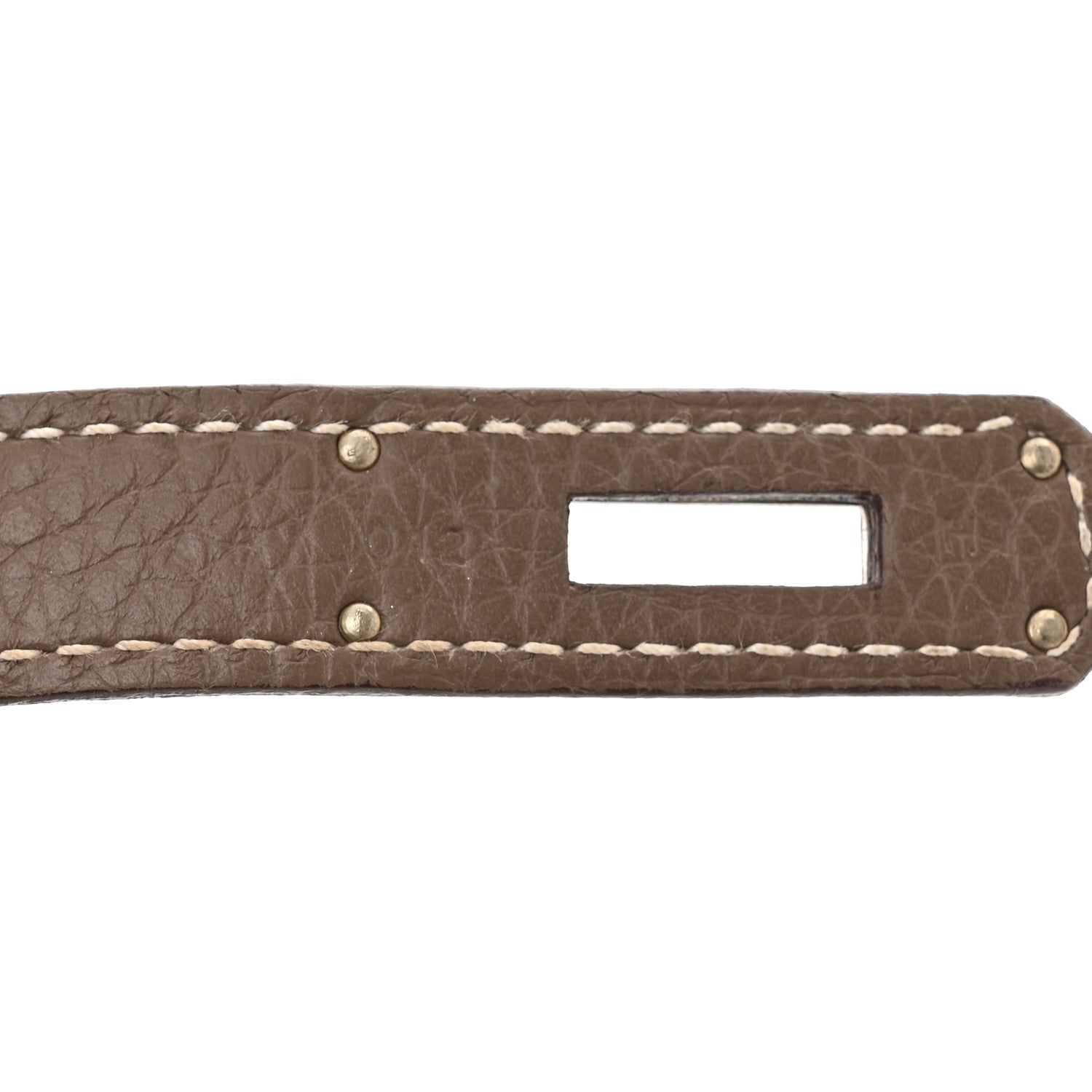 Hermes Taurillon Clemence Jypsiere 28 Etoupe 7 of 12