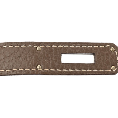 Hermes Taurillon Clemence Jypsiere 28 Etoupe 7 of 12