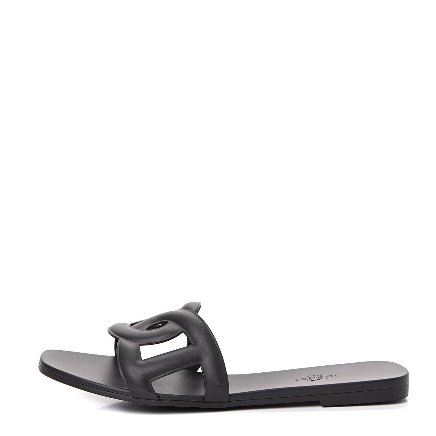 Rubber Aloha Sandals 41 Black