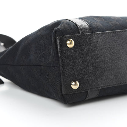 Gucci Monogram Small Abbey Tote Black 9 of 16