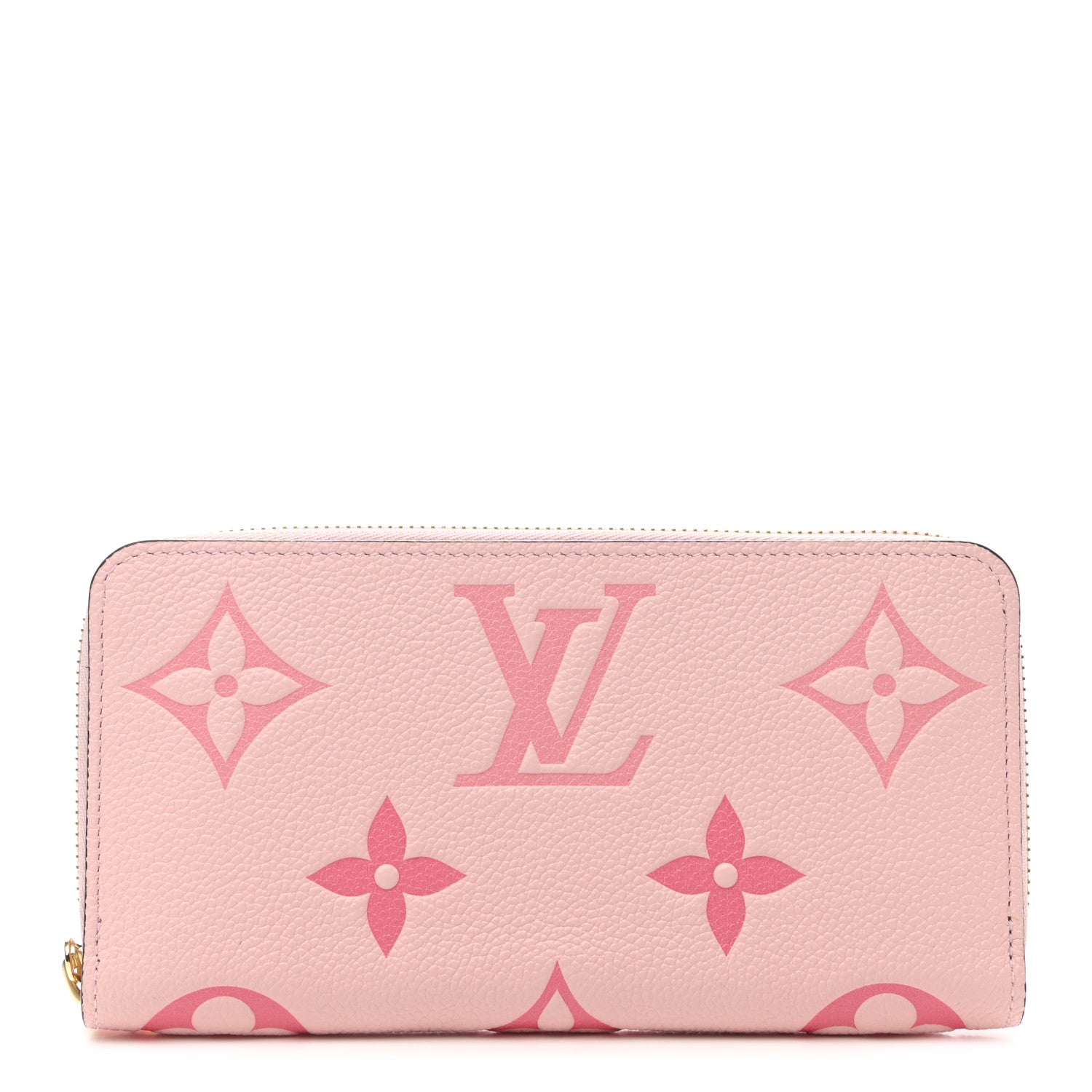 Louis Vuitton Empreinte Monogram Giant By The Pool Zippy Wallet Bouton De Rose 1 of 6