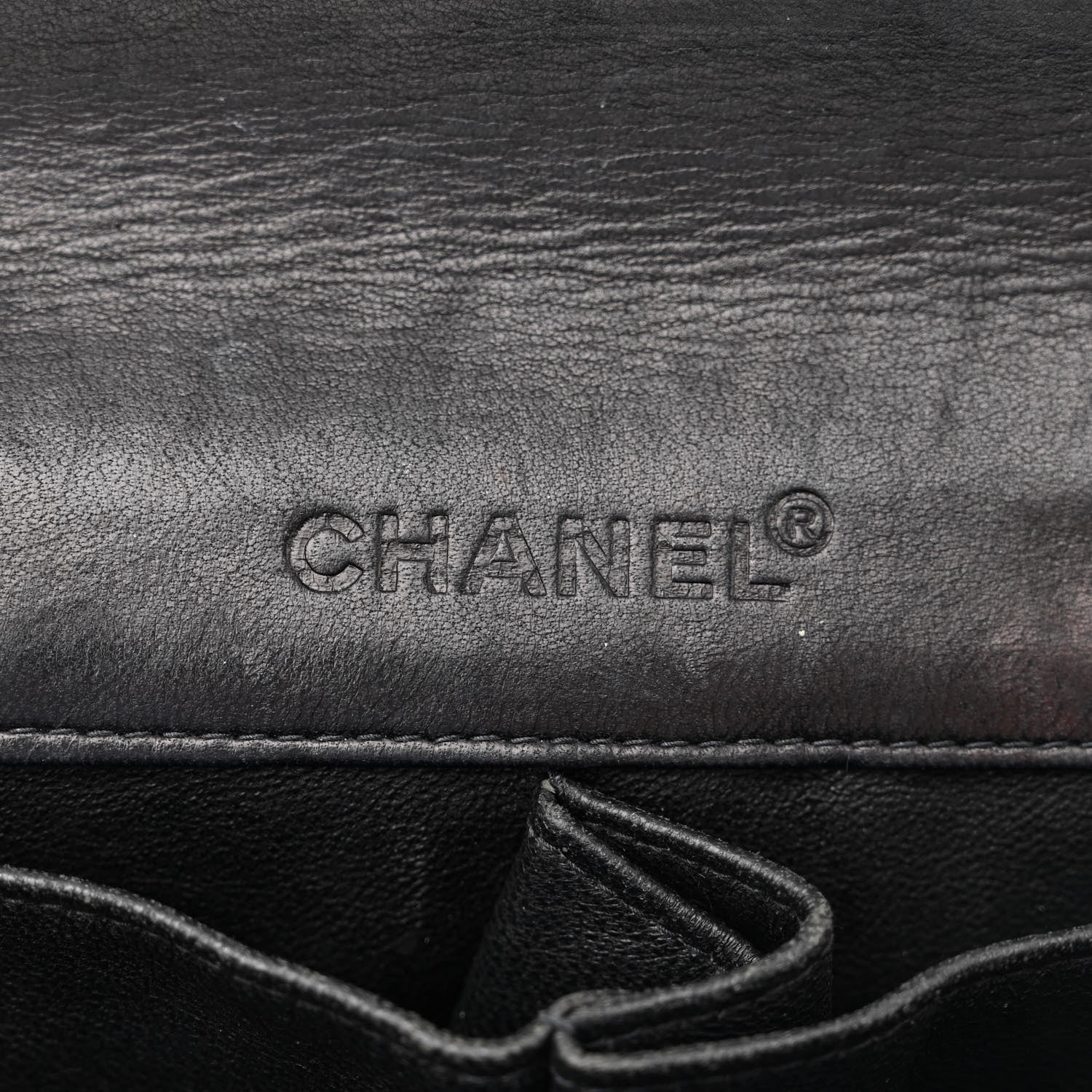 Chanel Patent Quilted East West Chocolate Bar Flap Black 6 of 15