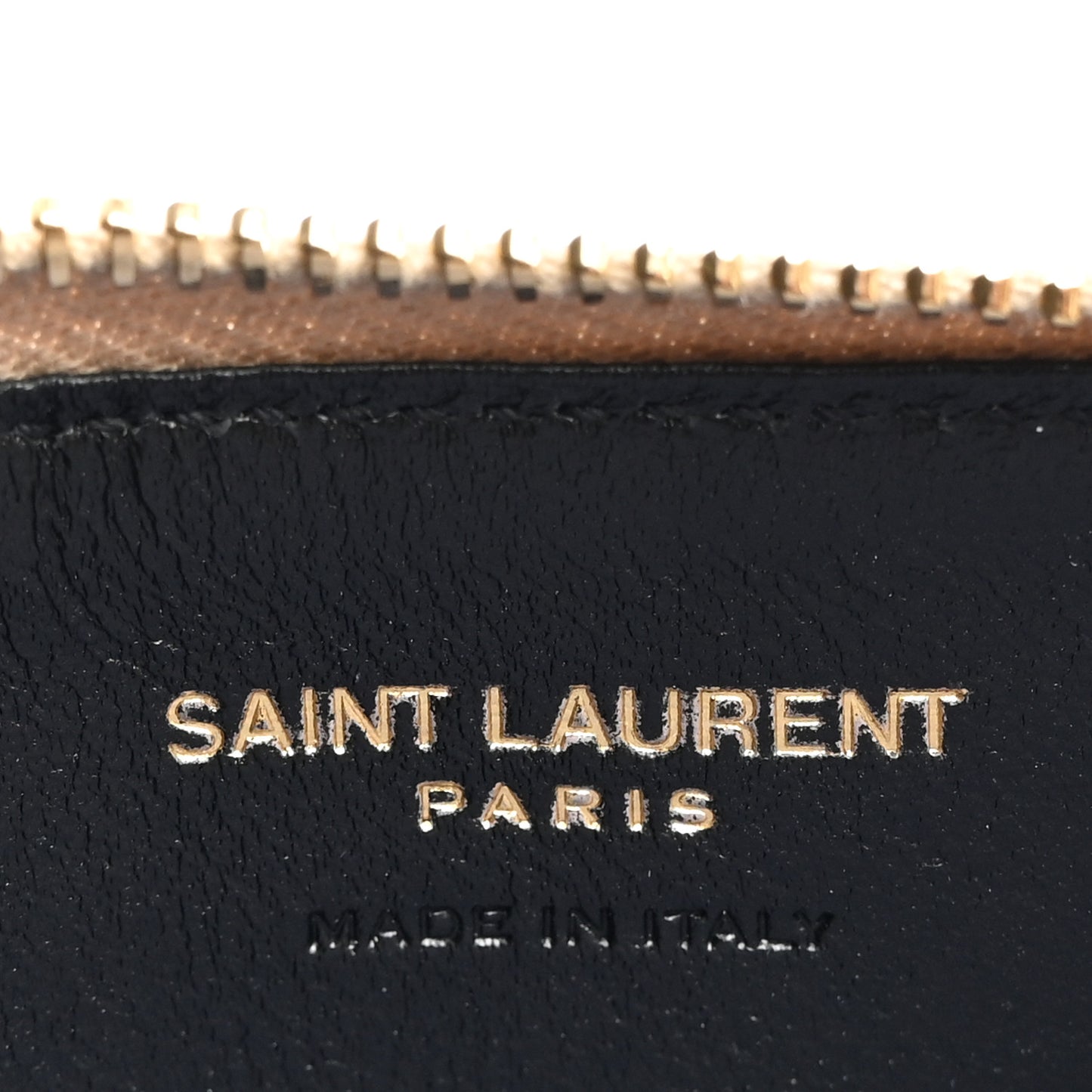 Grain De Poudre Matelasse Chevron Monogram Fragments Zippered Card Case Sea Salt