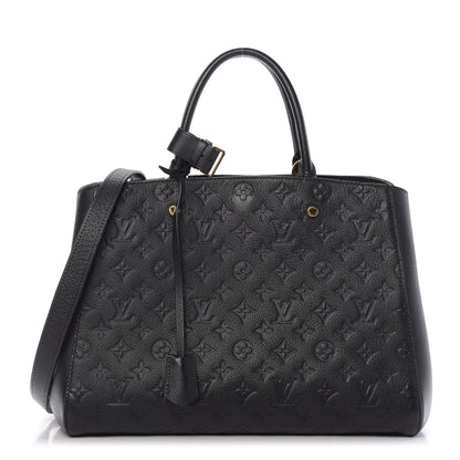 Louis Vuitton Empreinte Montaigne GM Black 1 of 11