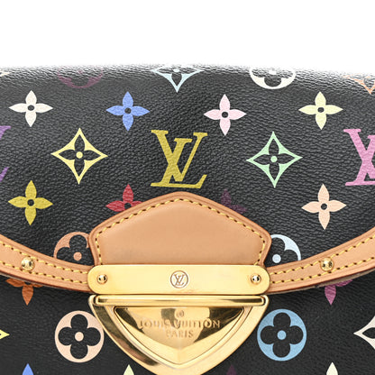 Louis Vuitton Monogram Multicolor Beverly MM Black 7 of 9