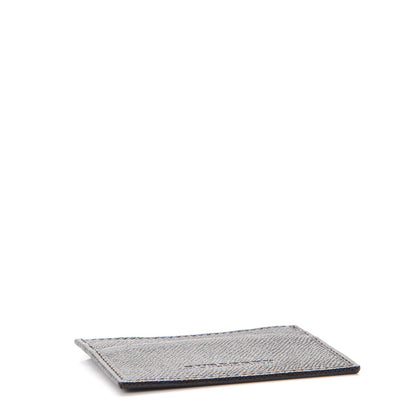 Burberry Grained Calfskin Credit Card Case Ebony 4 of 7