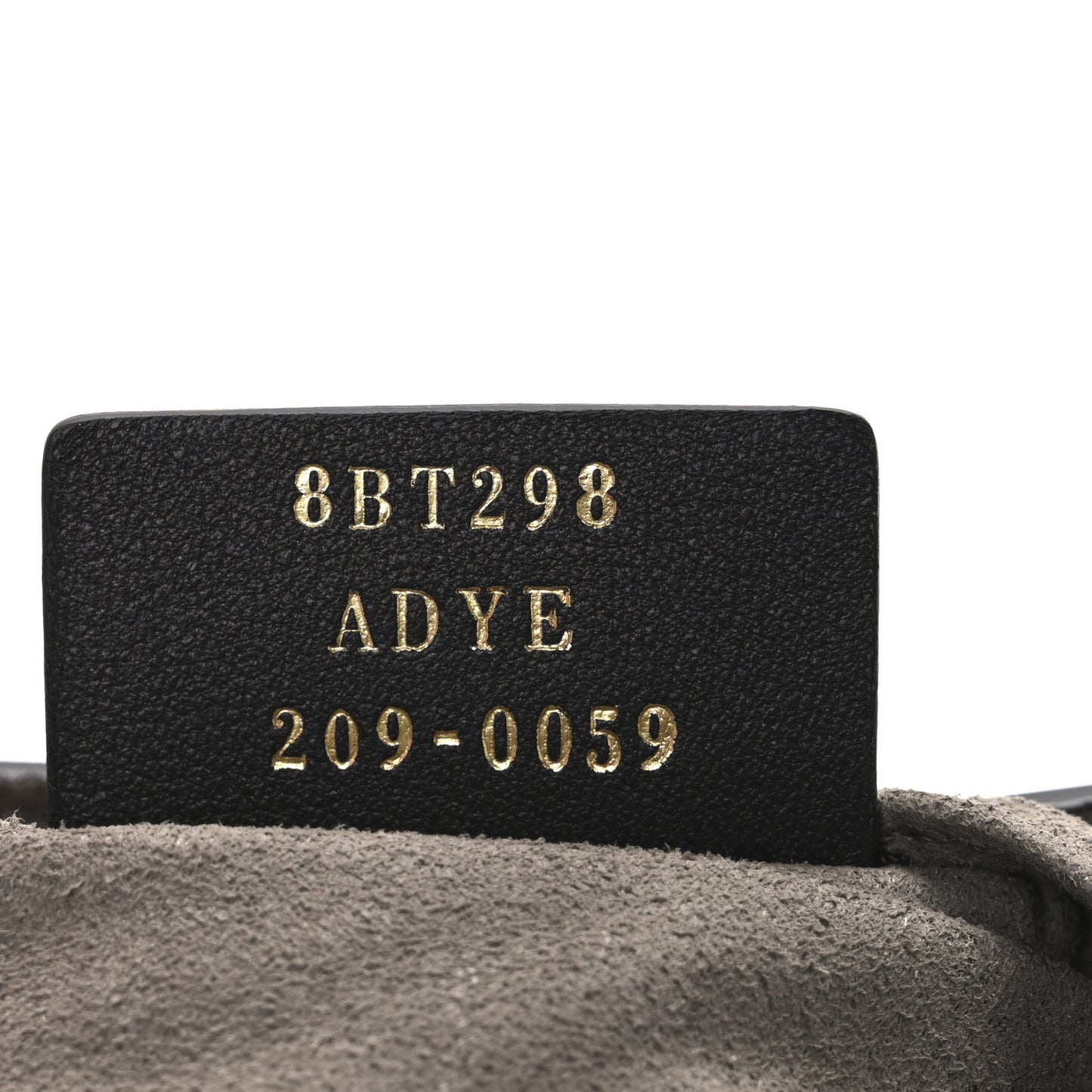 Vitello Grace F is Fendi Bi-Color FF 1974 Embossed Grande Mon Tresor Bucket Bag White Brown